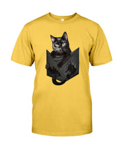 Load image into Gallery viewer, Cat In Your Front Pocket Perfect Gift For Friends Who Loves Cat Guys Tee
