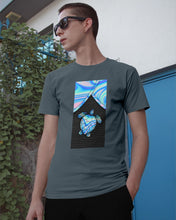 Load image into Gallery viewer, Magical Blue Turtle Pattern Gift For Turtle Lovers Guys Tee