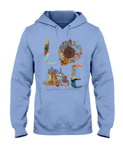 Load image into Gallery viewer, Love Trucker Simple Unique Custom Design For Personalized Job Gift Hoodie