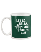 Load image into Gallery viewer, Let You Relax I Am With You Gray Background Mug