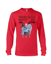 Load image into Gallery viewer, Daughter In Law's Best Friend Son's Best Partner In Crime Gift For Mom In Law Unisex Long Sleeve