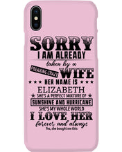 Load image into Gallery viewer, Gift For Husband I Love Here Forever And Always Phone case