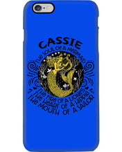 Load image into Gallery viewer, Gift For Cassie Girl The Soul Of A Mermaid Phone case