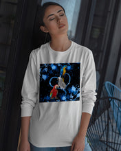 Load image into Gallery viewer, Lovely Phone Case Twinkling Blue Heart Gift For Parrots Lovers Unisex Long Sleeve