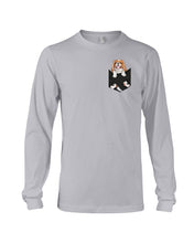 Load image into Gallery viewer, Cavalier King Charles Spaniel In Pocket - Dogs Lovers Gift Unisex Long Sleeve