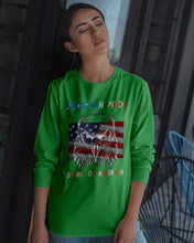 Load image into Gallery viewer, Eagle American Pride Spirit Of America Gift For American People Unisex Long Sleeve