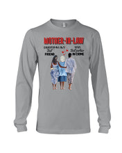 Load image into Gallery viewer, Daughter In Law's Best Friend Son's Best Partner In Crime Gift For Mom In Law Unisex Long Sleeve