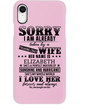 Load image into Gallery viewer, Gift For Husband I Love Here Forever And Always Phone case