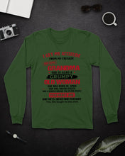 Load image into Gallery viewer, I Get My Attitude From My Freakin' Awesome Grandma Who Was Born In April Unisex Long Sleeve