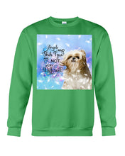 Load image into Gallery viewer, Angels And Shih Tzu Are Not Different Gift For Dog Lovers Sweatshirt