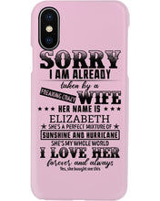 Load image into Gallery viewer, Gift For Husband I Love Here Forever And Always Phone case
