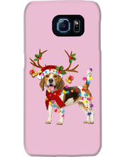 Load image into Gallery viewer, Beagle Gorgeous Reindeer Xmas Lights Gift For Dog Lovers Phone case