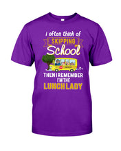 Load image into Gallery viewer, I Often Think Of Skipping School Gift For Kids Guys Tee