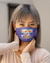 Load image into Gallery viewer, Butterfly Sunset On Beach Those We Love Don't Go Away Gift For Lover Cloth Face Mask