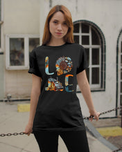 Load image into Gallery viewer, Love Trucker Simple Unique Custom Design For Personalized Job Gift Guys Tee