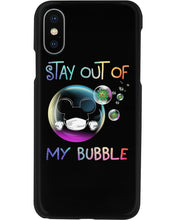 Load image into Gallery viewer, Lovely Phone Case Rainbow Design Stay Out Of My Bubble Gift For Friends Phone case