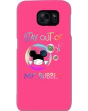 Load image into Gallery viewer, Lovely Phone Case Rainbow Design Stay Out Of My Bubble Gift For Friends Phone case