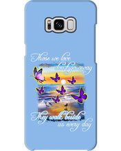 Load image into Gallery viewer, Butterfly Sunset On Beach Those We Love Don't Go Away Gift For Lover Phone case