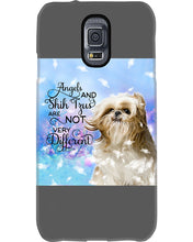Load image into Gallery viewer, Angels And Shih Tzu Are Not Different Gift For Dog Lovers Phone case