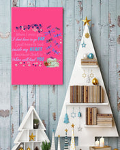 Load image into Gallery viewer, Butterflies When I Miss You I Just Have To Look Inside My Heart Gift For Lover Vertical Poster