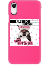 Load image into Gallery viewer, Boston Upside Down Now Let's Be Gift For Dog Lovers Phone case