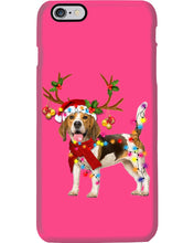 Load image into Gallery viewer, Beagle Gorgeous Reindeer Xmas Lights Gift For Dog Lovers Phone case