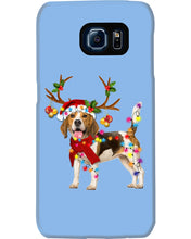 Load image into Gallery viewer, Beagle Gorgeous Reindeer Xmas Lights Gift For Dog Lovers Phone case