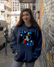Load image into Gallery viewer, Lovely Phone Case Twinkling Blue Heart Gift For Parrots Lovers Hoodie