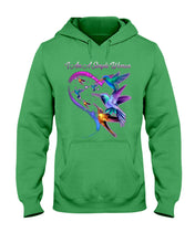 Load image into Gallery viewer, Hummingbirds Heart Shaped I Am A Simple Woman Gift For Mom Hoodie