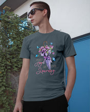 Load image into Gallery viewer, Butterflies Find Joy In The Journey Gift For Daughter Guys Tee