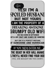 Load image into Gallery viewer, A Soiled Husband Of A September Freaking Awesome Wife Birthday Gift Phone case