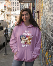 Load image into Gallery viewer, Keep America Great Yorkshire Terrier Gift For Dog Lovers Hoodie