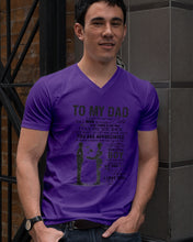 Load image into Gallery viewer, Giving For Dad Let You Know You're Appreciated Custom Design Guys V-Neck