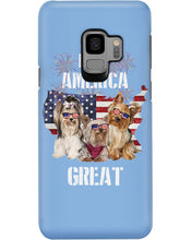 Load image into Gallery viewer, Keep America Great Yorkshire Terrier Gift For Dog Lovers Phone case