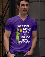 Load image into Gallery viewer, I’ll Read Book Everywhere Great Gift For Book Lovers Guys V-Neck