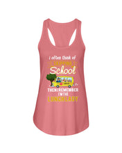Load image into Gallery viewer, I Often Think Of Skipping School Gift For Kids Ladies Flowy Tank