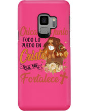 Load image into Gallery viewer, Chica De Junio Todo Lo Puedo En Cristo Que Me Fortalece Phone case