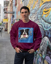 Load image into Gallery viewer, Border Collie In Denim Pocket Gift For Dog Lovers Sweatshirt