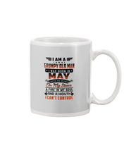 Load image into Gallery viewer, I'm A Grumpy Old Man I Was Born In May With My Heart Mug