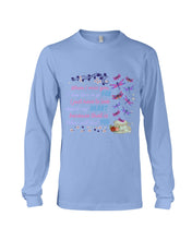 Load image into Gallery viewer, Butterflies When I Miss You I Just Have To Look Inside My Heart Gift For Lover Unisex Long Sleeve