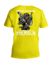 Load image into Gallery viewer, I'm Coming For You And Hell Is Coming With Me Guys V-Neck