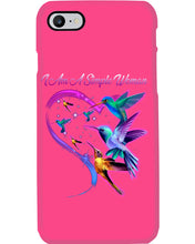 Load image into Gallery viewer, Hummingbirds Heart Shaped I Am A Simple Woman Gift For Mom Phone case