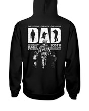 Load image into Gallery viewer, Daughter's Best Friend Son's Best Partner Birthday Gift For Dad Hoodie