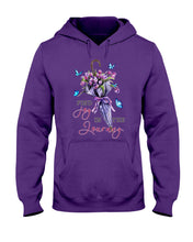 Load image into Gallery viewer, Butterflies Find Joy In The Journey Gift For Daughter Hoodie
