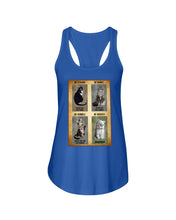 Load image into Gallery viewer, Cat Be Strong When You Are Weak Gift For Cat Lovers Ladies Flowy Tank