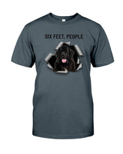 Load image into Gallery viewer, Labrador Retriever Six Feet People Unique Custom Design For Dog Lovers Guys Tee