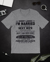 Load image into Gallery viewer, I'm Married To June Freaking Sexy Wife Trending For Birthday Gift Guys Tee