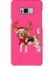 Load image into Gallery viewer, Beagle Gorgeous Reindeer Xmas Lights Gift For Dog Lovers Phone case