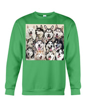 Load image into Gallery viewer, Many Love Husky Siberian On Phone Case Gift For Husky Lovers Sweatshirt