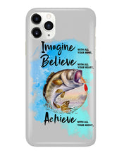 Load image into Gallery viewer, Fishing With All Your Heart Gift For Men Phone case